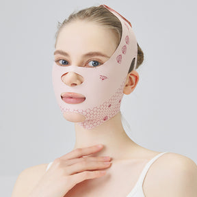 SlimFace Mask – Modela Mandíbula, Diminui Papada e Realça sua Beleza